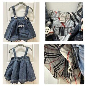 9M Authentic Burberry Demin Dress